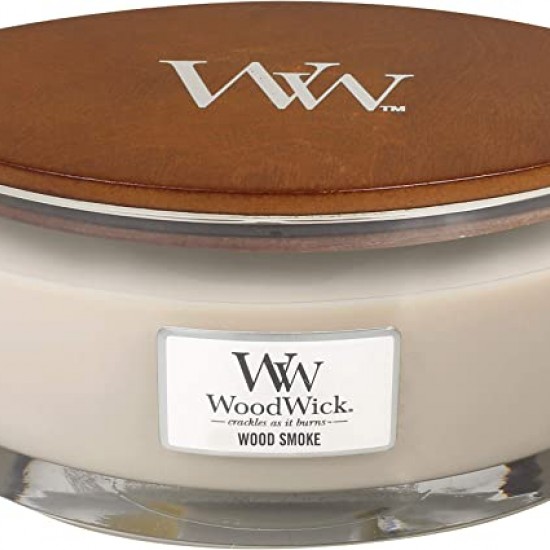 Wood smoke ellipse jar