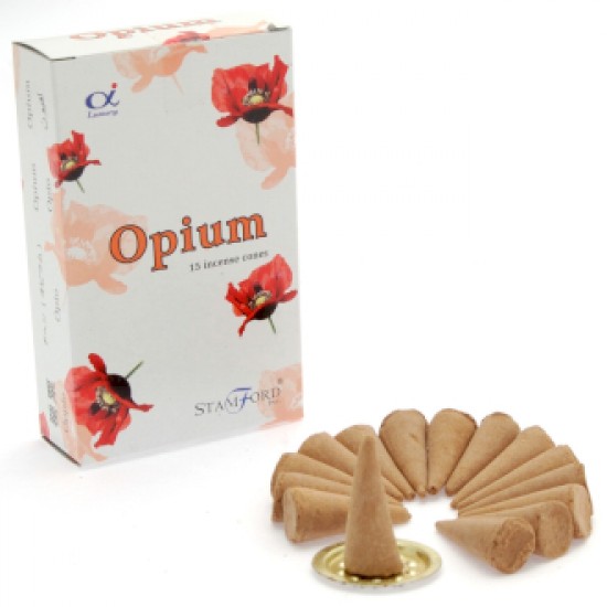 Opium Incense cones x15pk
