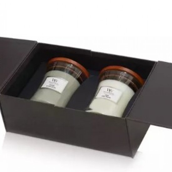 Woodwick x2 medium jar gift set