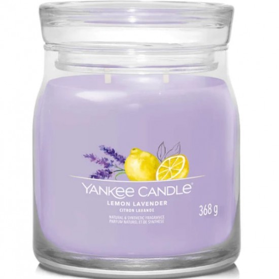 Signature lemon lavender medium jar 