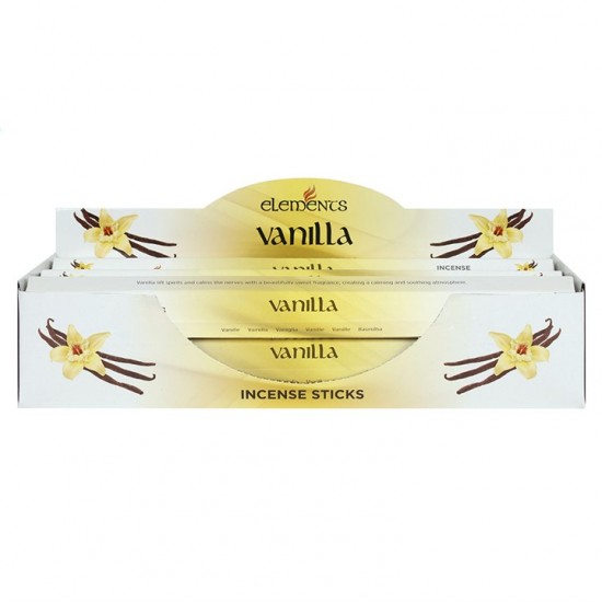 Elements Vanilla Incense sticks 20pk