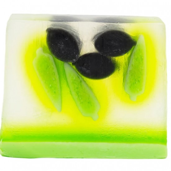 Olive blossom soap slice
