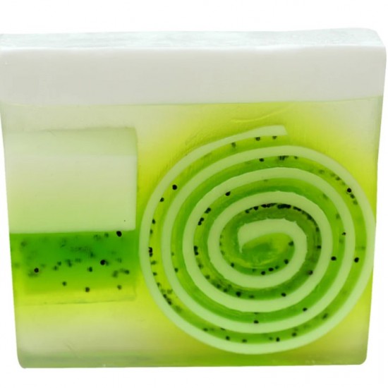 Lime & dandy soap slice