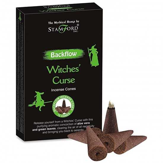 Witches curse backflow cones x12 