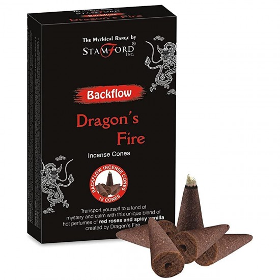 Dragons fire backflow cones x12 
