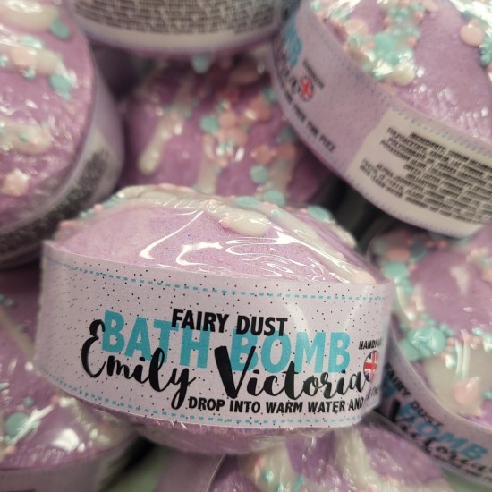 Fairy dust bath bomb