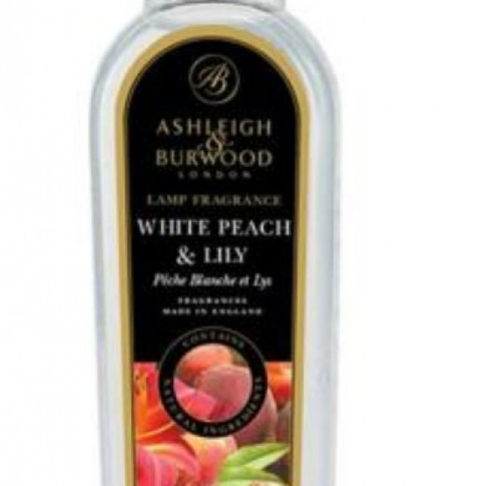White peach & Lily lamp fragrance 250ml 