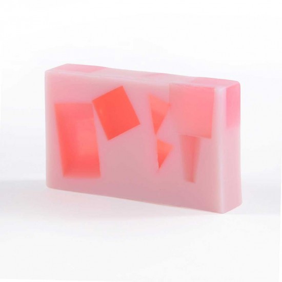 Strawberry Surrender Soap Slice