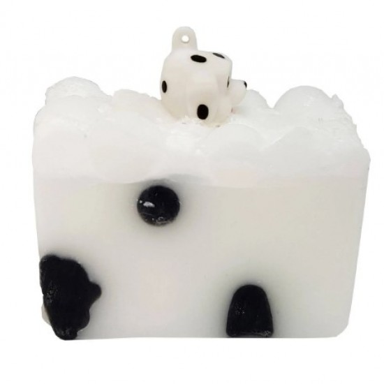 Puppy love soap slice with toy