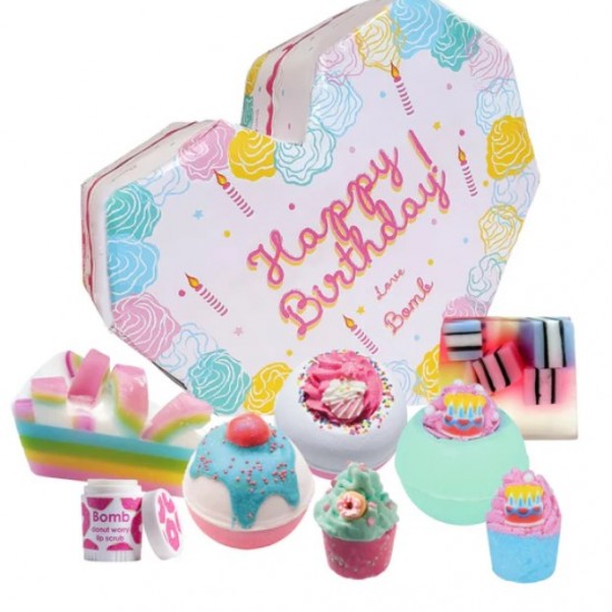 Happy birthday gift box